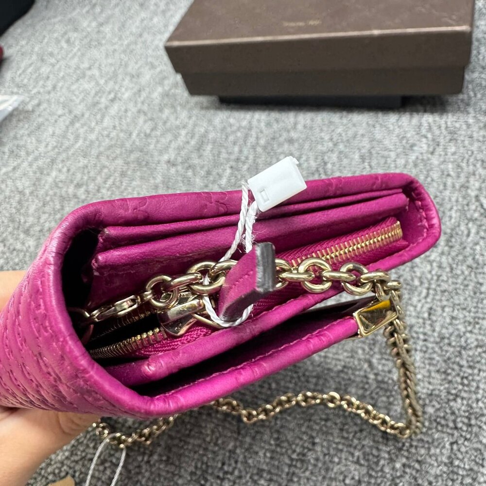 Gucci Leather Wallet on Chain 268-080625 - Picture 4 of 12